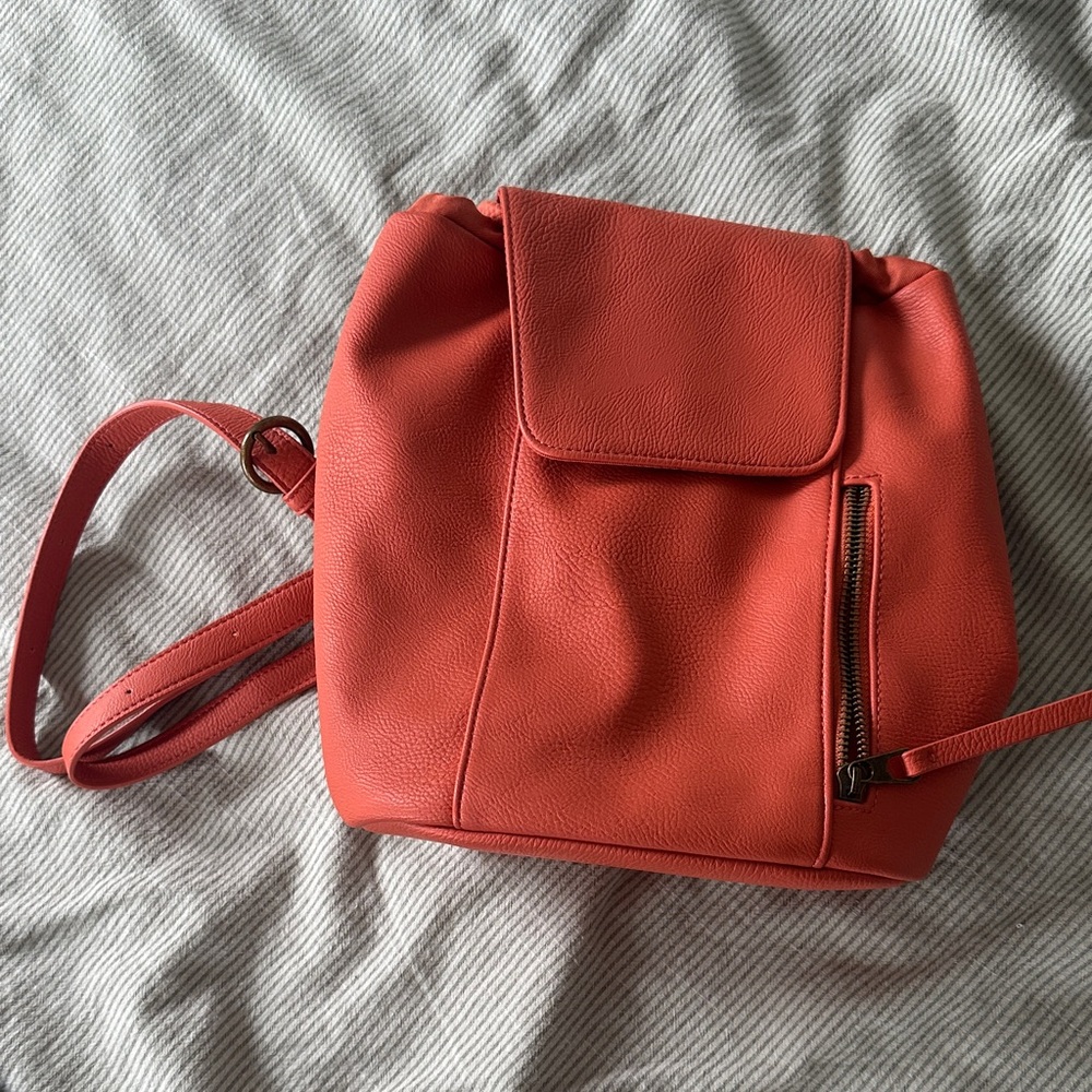 Small Orange Backpack